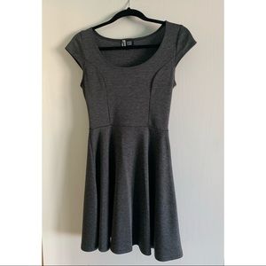 Grey Skater Dress